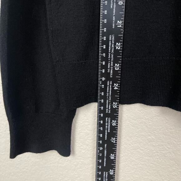 Zadig & Voltire Miss M Merino Wool Skull Sweater Black Large Crewneck Grunge Emo - Picture 12 of 13